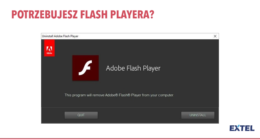Potrzebujesz Flash Playera?